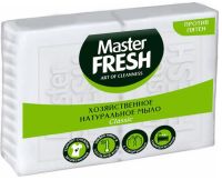 Миниатюра: Мыло хозяйственное 125гр*2шт MASTER FRESH Натуральное белое