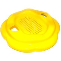 Миниатюра: Ситечко для игры с песком пласт. 10*10см Цветок цвет микс