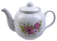 Миниатюра: Чайник заварочный фарфор 700мл Оливия Янтарь