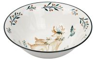 Миниатюра: Салатник 17,5см фарфор Олененок (72)
