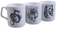 Миниатюра: Кружка 350мл фарфор Эльза Тату