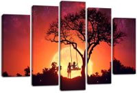 Миниатюра: Картина модульная 82*135см Качели (114873)