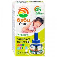 Миниатюра: Жидкость для фумигатора детская 45ночей 30мл Бэби-Дэта insecto