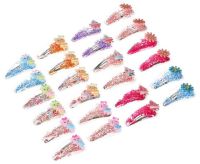 Миниатюра: Заколка для волос 2шт 5см  4 дизайна