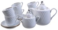 Миниатюра: Набор чайный 14пр 240мл Классик Голубка