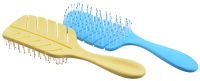 Миниатюра: Расческа массажная с ручкой, прямоугольная