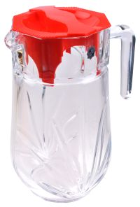 Миниатюра: Кувшин 1700мл NAZ с крышкой стекло