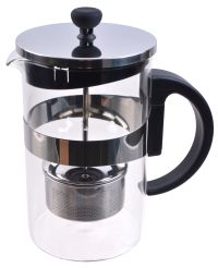 Миниатюра: Чайник заварочный стекло 800мл,мет фильтр  Verde