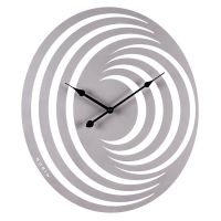 Миниатюра: Часы настенные 50*43см металл, открытые, серый металлик, Магнетик Рубин