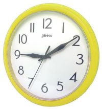 Миниатюра: Часы настенные 24,5*3,5см, пласт. круглые, плавный ход JENNA