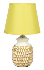 Миниатюра: Светильник настольный 34см желтый
