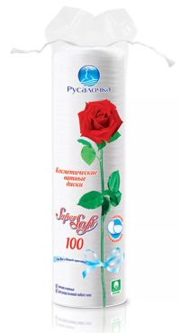 Миниатюра: Ватные диски 100шт Русалочка  Super Soft