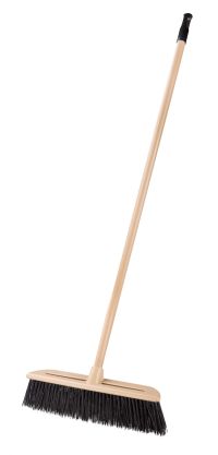 Миниатюра: Щетка для пола пласт. 1118*380*80мм, длинная щетина, с черенком, цвет микс (11)