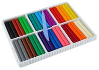 Миниатюра: Пластилин 18цв.,315гр. ЛУЧ Фантазия мягкий (восковый)