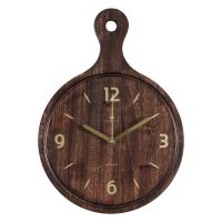 Миниатюра: Часы настенные 24,5*35см интерьерные, дерево, Доска разделочная Рубин