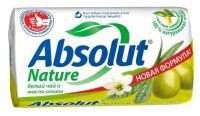 Миниатюра: Мыло туалетное 90г ABSOLUT Белый чай