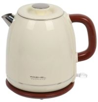 Миниатюра: Чайник эл. 2,0л.1800Вт,двойные стенки нерж сталь/пластик,авт. откл Кремовый