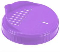 Миниатюра: Крышка для банки (сливная) ТВИСТ-ОФФ 100мм п/п фиалковая @