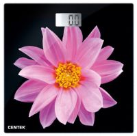 Миниатюра: Весы напольные эл. 180кг 26*26см CENTEK Pink Flower