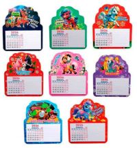 Миниатюра: Магнит-календарь+бумага для заметок Символ Года 2026 ПГС (10,5*15) S-19