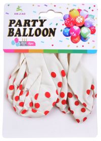 Миниатюра: Шары воздушные (надувные) Горошек 6в1 Р1297-4