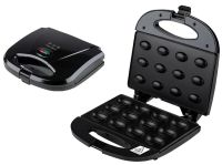 Миниатюра: Вафельница эл.750Вт орешки 12шт, световой индикатор,ненагревающийся корпус, Energy