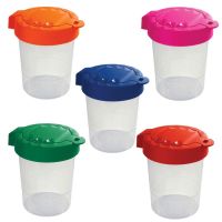 Миниатюра: Стакан-непроливайка 0,5л СТАММ Премиум цвет микс