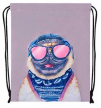 Миниатюра: Мешок для обуви КОКОС 36*44см Bulldog Style 210286 1отд.
