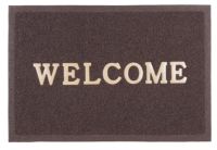 Миниатюра: Коврик ПВХ 50*80см Spongy Welcome коричневый (15)