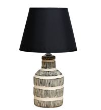 Миниатюра: Светильник настольный 43см черный