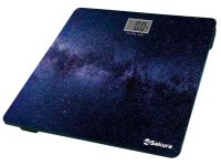 Миниатюра: Весы напольные эл. 180кг Космос SAKURA