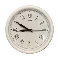 Миниатюра: Часы настенные 24,5*3,5см, пласт. круглые, плавный ход JENNA