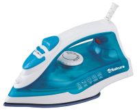 Миниатюра: Утюг 1800Вт нерж. подошва, вертикальное отпаривание, паровой удар SAKURA