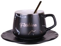 Миниатюра: Набор чайный 2пр 220мл микс 2 цвета фарфор