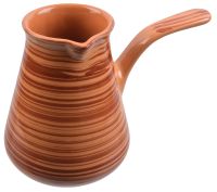 Миниатюра: Турка керамика 0,8л Марокко полоска