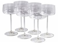 Миниатюра: Набор фужеров 6шт 220мл для коктейля хруст.стекло ALEX