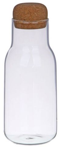 Миниатюра: Бутылка 20,5*9см ЭКО стекло