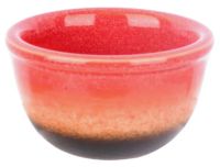 Миниатюра: Соусник фарфор 6см 50мл,H=35мм фарфор Агат красный Кунстверк@