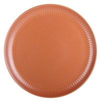 Миниатюра: Тарелка обеденная 27см Costa (brick) фарфор