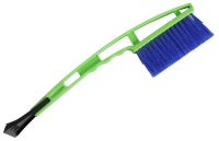 Миниатюра: Щетка для снега автомобильная пласт. 42см, со скребком Oktan зеленая