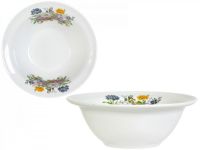 Миниатюра: Салатник 360мл Идиллия Букет цветов фарфор