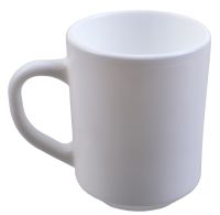 Миниатюра: Кружка 230мл фарфор Белая