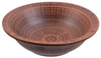 Миниатюра: Миска 400мл Красная глина керамика @