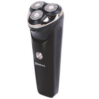 Миниатюра: Бритва эл. 3 головки триммер сухое бритьё, черная SAKURA