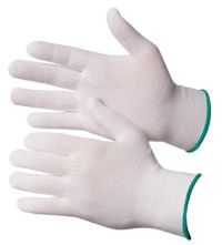 Миниатюра: Перчатки нейлоновые без покрытия белые р-р M GWARD Touch (12)