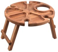 Миниатюра: Столик для вина 30см бук