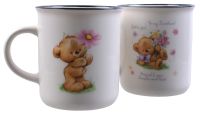 Миниатюра: Кружка 320мл Мишка микс фарфор