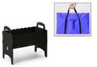 Миниатюра: Мангал сталь 350*280*130мм, разборный, в сумке (вес 9,5кг)