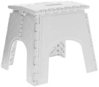 Миниатюра: Табурет складной пласт. 330*290*290мм, складной, цвет мрамор