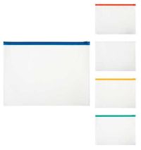 Миниатюра: Папка на молнии А4 Expert Complete Classic EC21121200 Zip,асс.,прозр.,полипропил.,факт.песок,120мк
